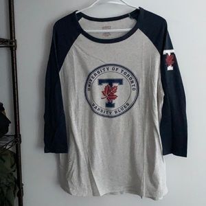 University of Toronto 3/4 tee